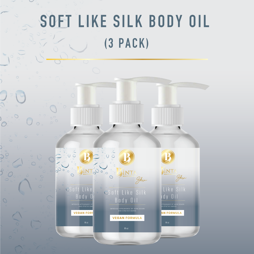 Soft Like Silk Body Oil (3 Pack)