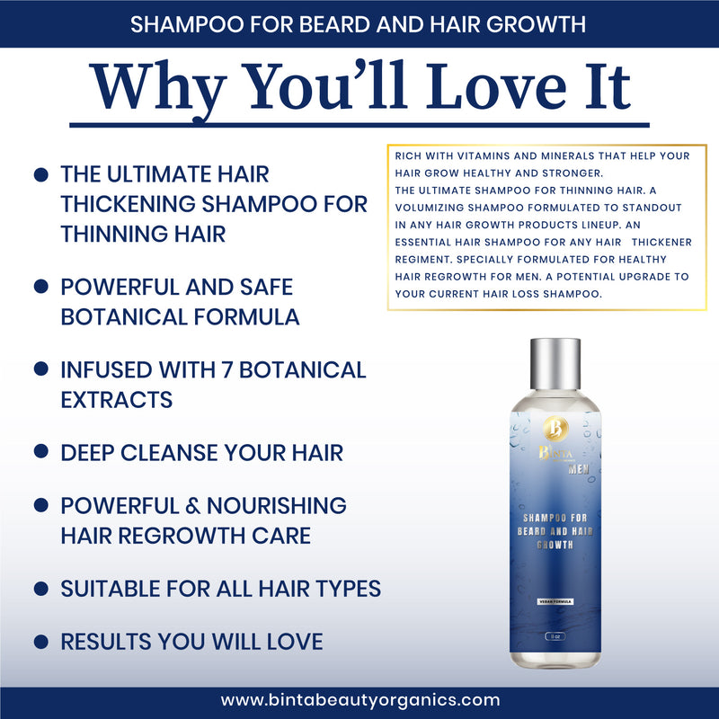 Shampoo For Beard And Hair Growth