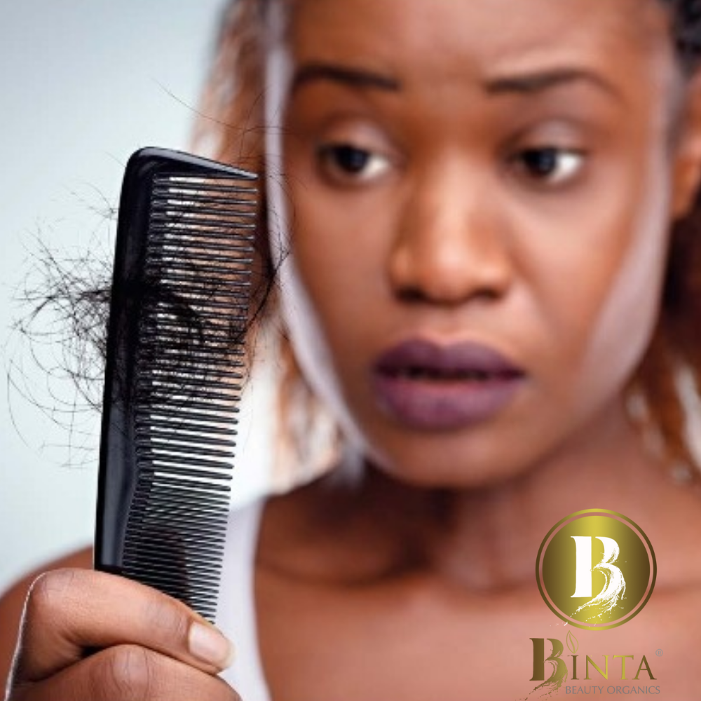 What Causes Hair Loss in Women? Binta Beauty Organics