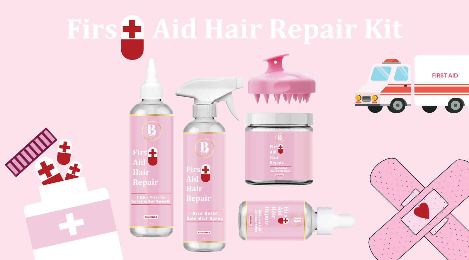 Hair Repair Kit Collection