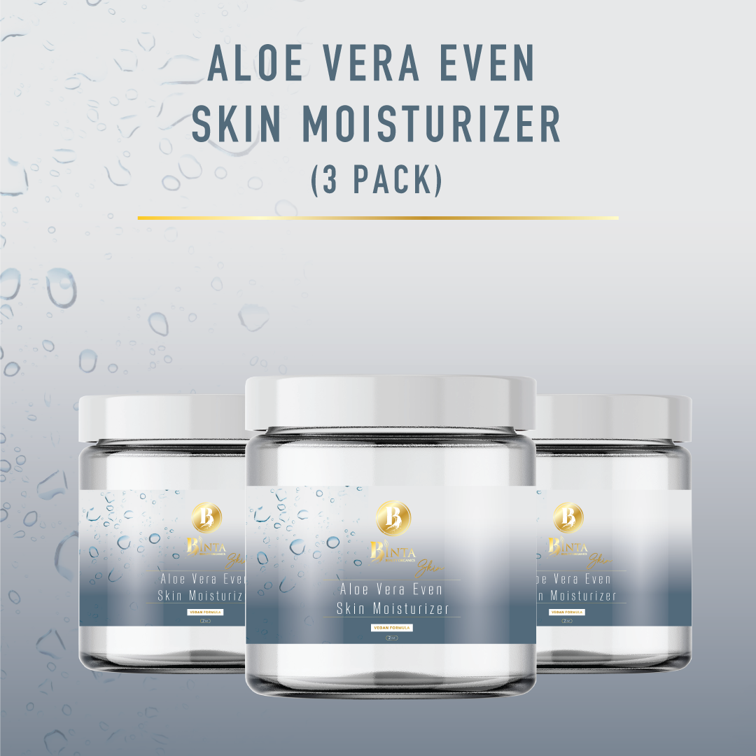 Aloe Vera Even Skin Moisturizer (3 Pack)