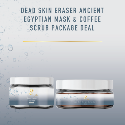 Dead Skin Eraser Ancient Egyptian Mask & Coffee Scrub Package Deal