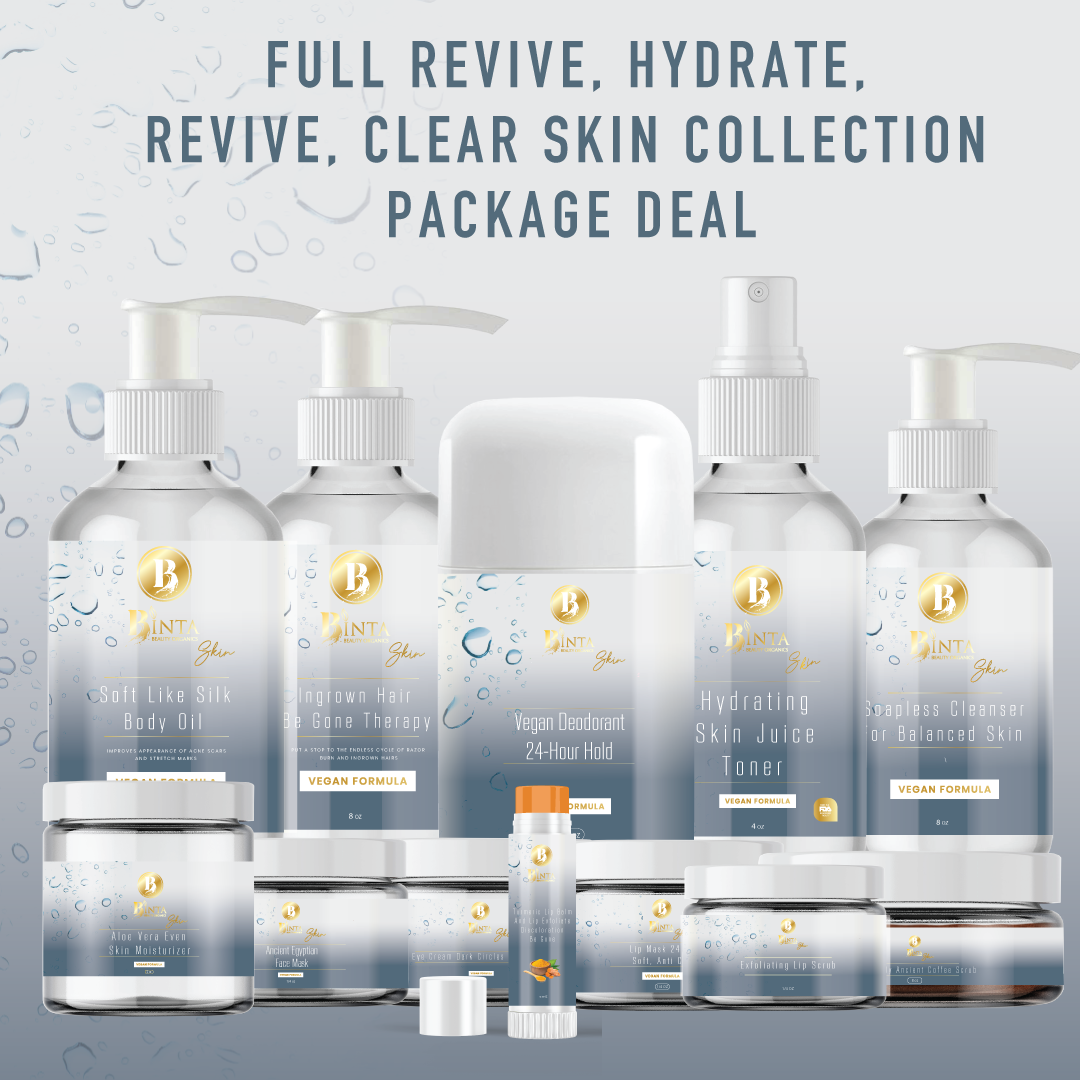 Full Revive, Hydrate, Revive, Clear Skin Collection Package Deal
