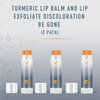 Turmeric Lip Balm And Lip Exfoliate Discoloration Be Gone (3 Pack)