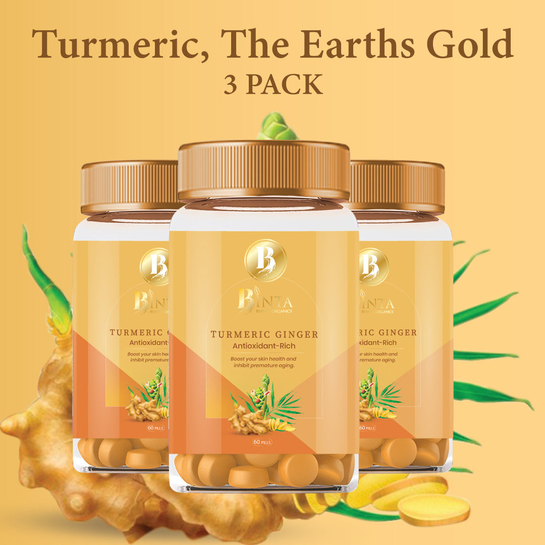 Turmeric, The Earths Gold (3 Pack)