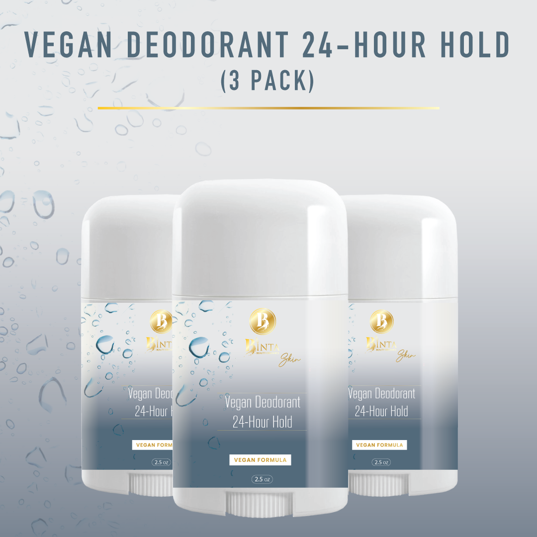 Vegan Deodorant 24-hour Hold (3 Pack)
