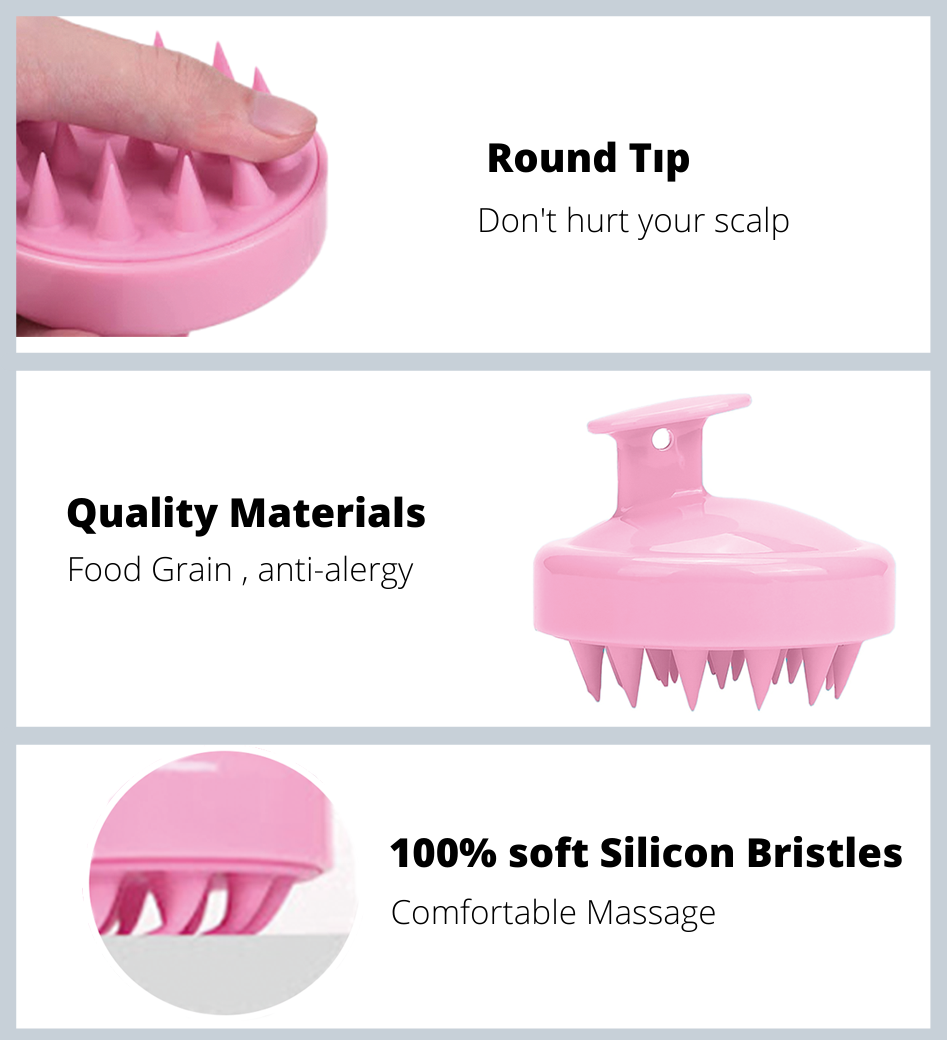 Scalp Massager For Dandruff And Serum Application Binta Beauty