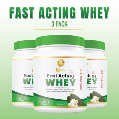 Fast Acting Whey 3 Pack